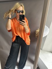 Bluza Liame-UNI SIZE na XS-XL-oranžová