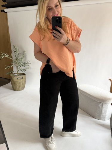 Džínsy New York--elastické, pohodlné-čierné