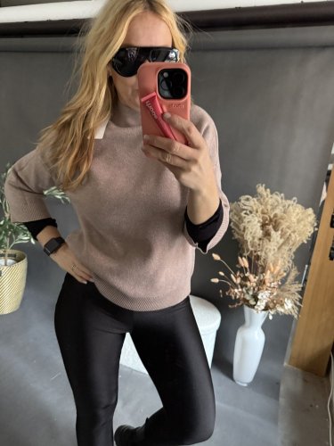 Svetr Artemo 2-mocca