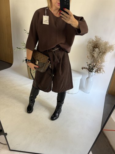 Šortky lamiar podzimní-hnědá