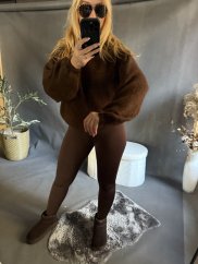 Svetr Veneto-hnědá