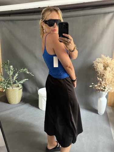 Tielko tenké ramienko-modré