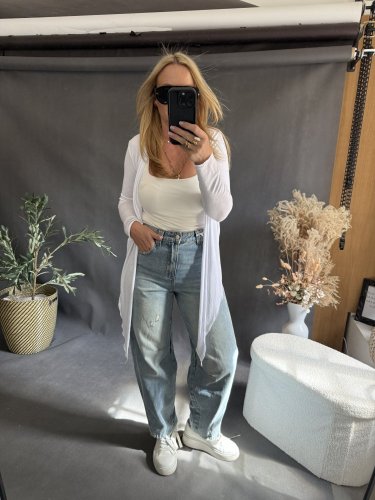 Tričko na zaväzovanie-bielé