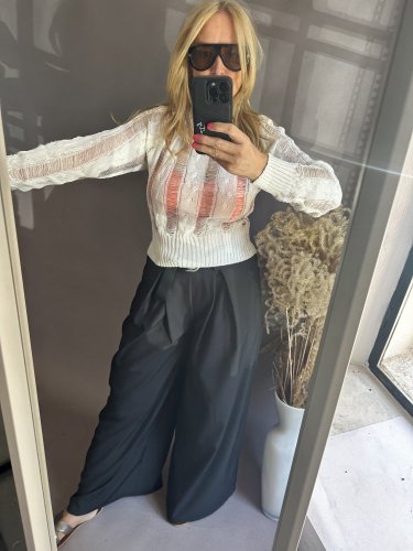 Svetřík Francois-bílý