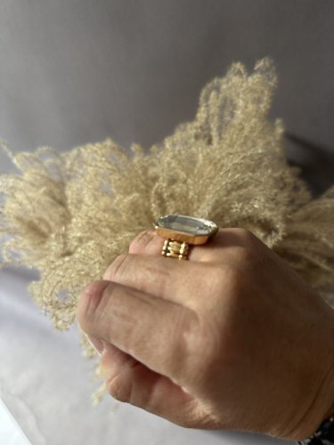 Prsteň White-nastaviteľný