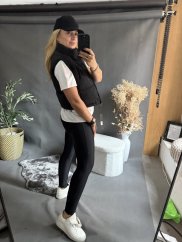 Vesta Crop S/M a L/XL-černá