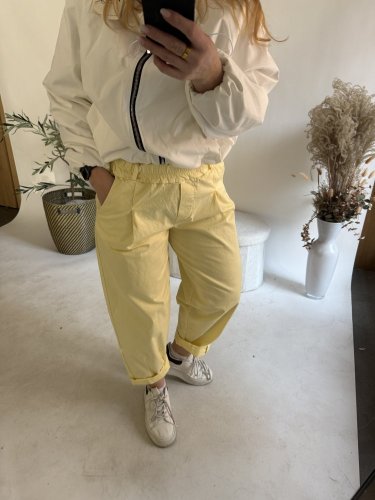 Nohavice Nest-žltá