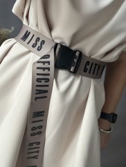 Pásek Miss official béžový