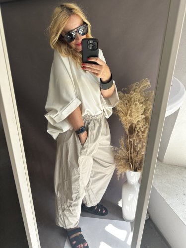 Nohavice Espagnol-béžové