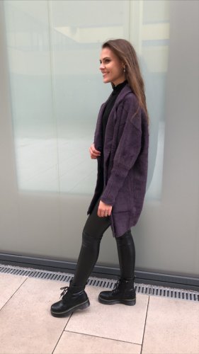 Kabát Elen dlouhý - barva: tmavě béžová
