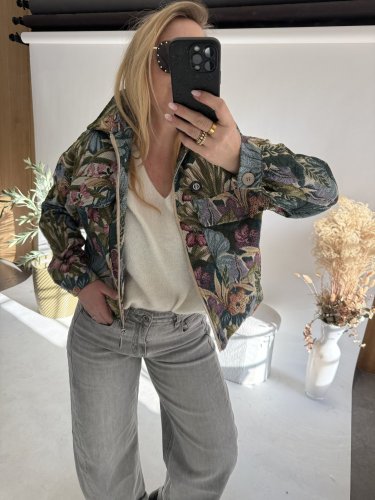 Bomber Exotic pastel
