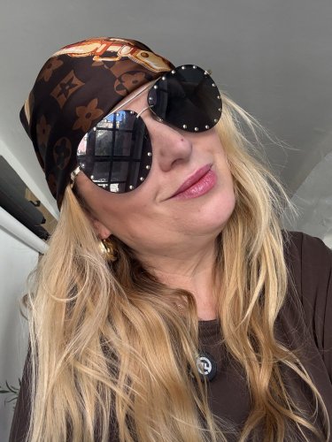 Šátek Luis-hnědá