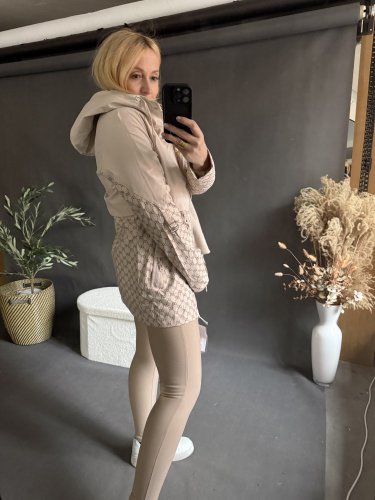 Kabát Bryan 2-béžová