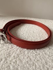 Opasok Donna kožený-orange red