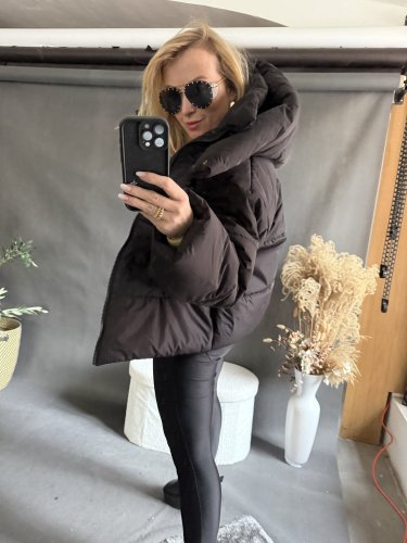Bunda zimní premium krátká-černá