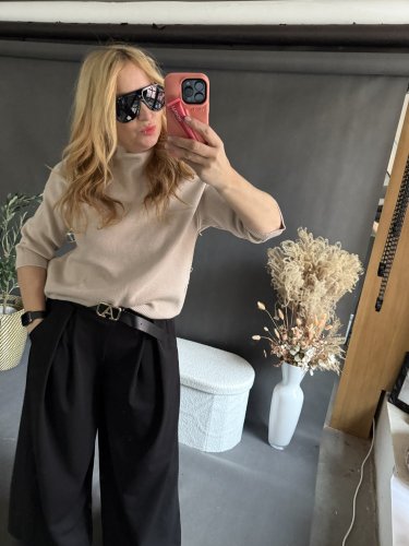 Svetr Artemo 2-béžový