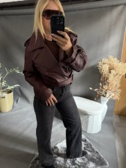 Krivák Softy-bez ramenných vypchávok-bordeaux