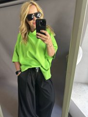 Kimono tričko-neon zelená