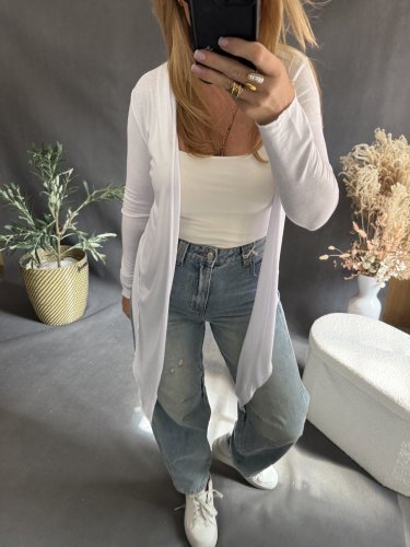 Tričko na zaväzovanie-bielé