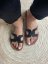 Sandálky Maroko-kožené čierne