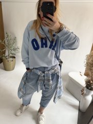 Košile kostkovaná jarní-modrá