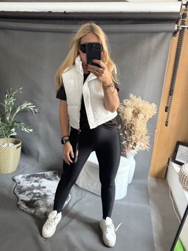 Vesta Crop S/M a L/XL-bílá