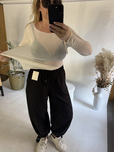 Tričko Cashmere-bielá off white