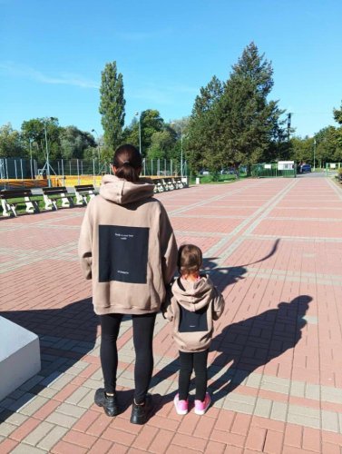 Oversize mikina Fashinity-dětská UNISEX