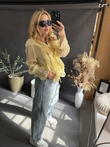 košeľa Leni-žltá