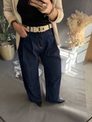 Opasok gumový Celina-béžový