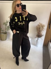 Mikina perfect-neopren nemačkavá-černá