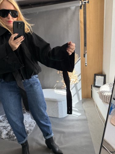 Bomber Mochy -černý