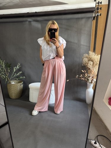 Nohavice Lumina-pink