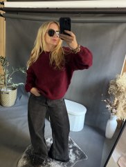 Svetr Veneto-vínová