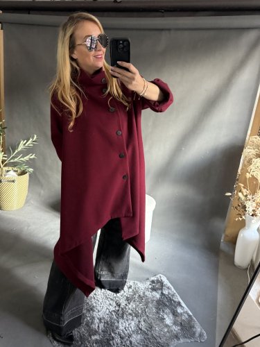 Kabát Sun NEW-bordeaux