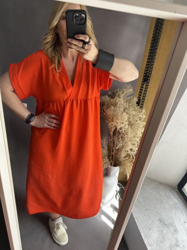 Šaty Lola oranžové