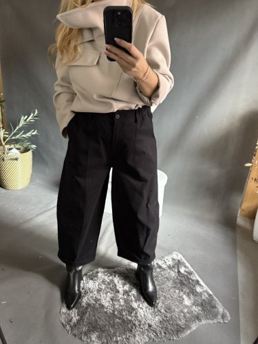 Nohavice Big Sun 3/4 dĺžka-čierné