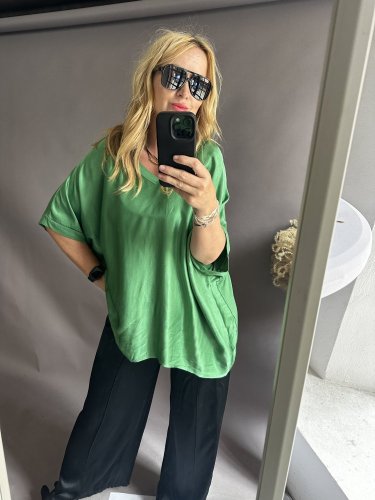 Bluza Liame-UNI SIZE na XS-XLzelená