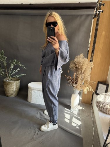 Džínová halenka SUN