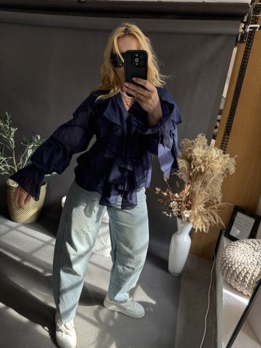 košeľa Leni-modrá