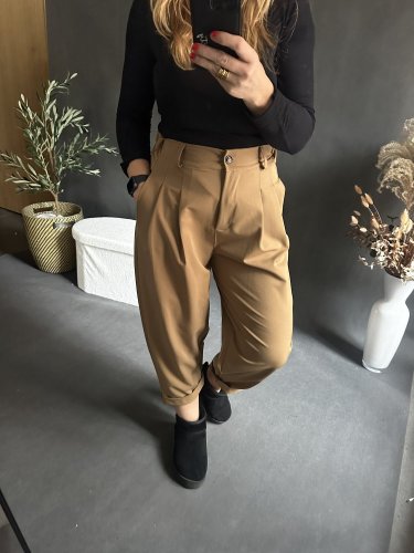 Kalhoty Luisa-mustard