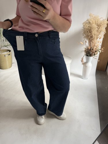 Džínsy Big do XL-dark blue