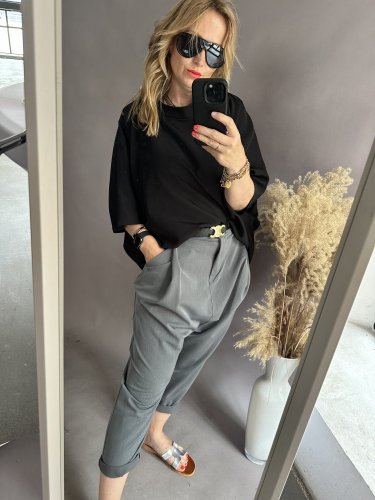 Kalhoty s nižším sedem Blair-více barev postava 34-40 - letní