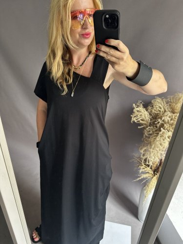 Šaty na jedno rameno Ancora