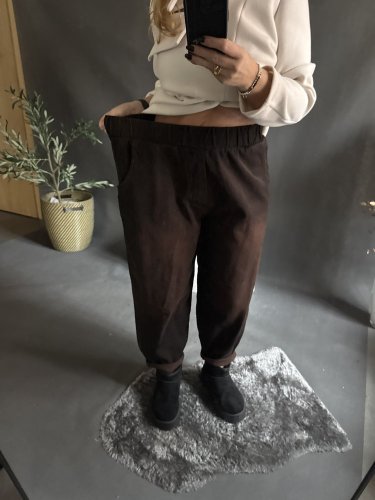 Džínové kalhoty Sun-UNI velikost-hnědé