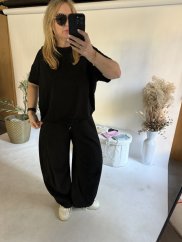 Tričko Smile-černé