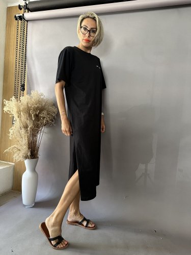 Šaty Basic Miss-černé