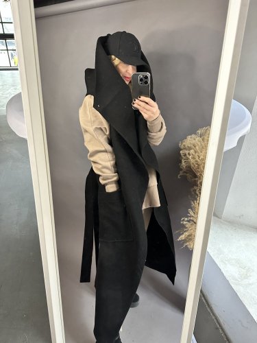 Modna kamizelka-čierná