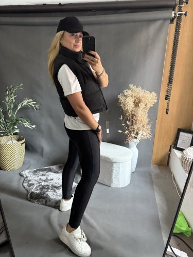 Vesta Crop S/M a L/XL-černá