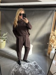 Set mikina a kalhoty SUN-hnědá